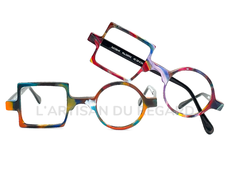 artisan du regard wissing lunettes colorées créateur