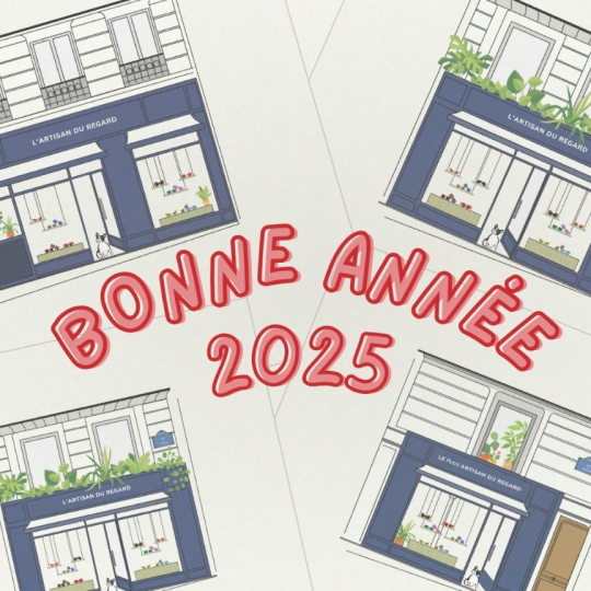 Bonne année 2025 - Merci de faire briller notre vision depuis 17 ans !